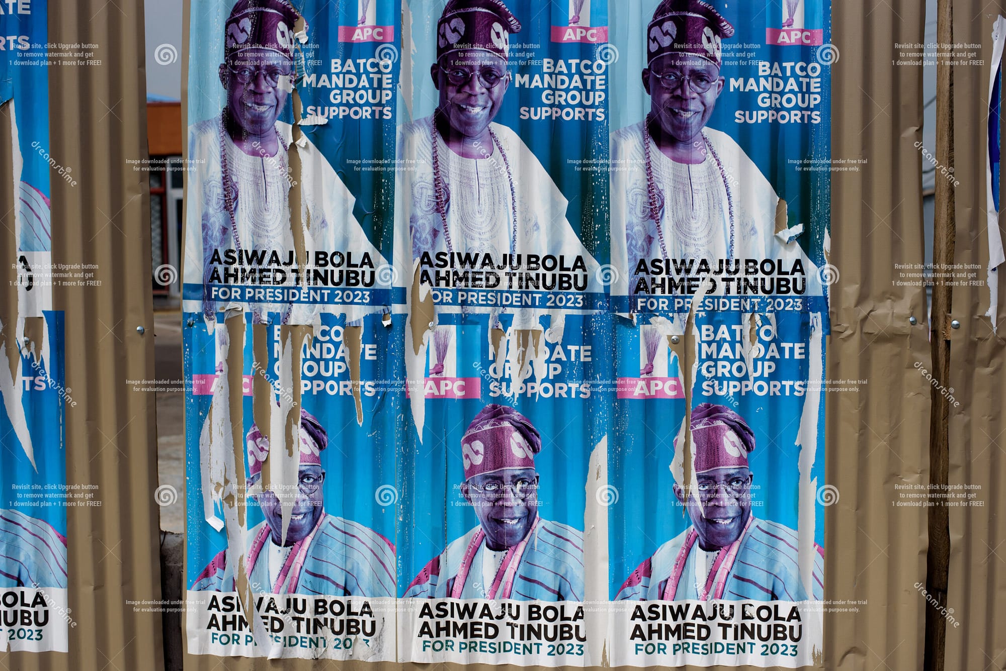 Nigeria election posters 2022
